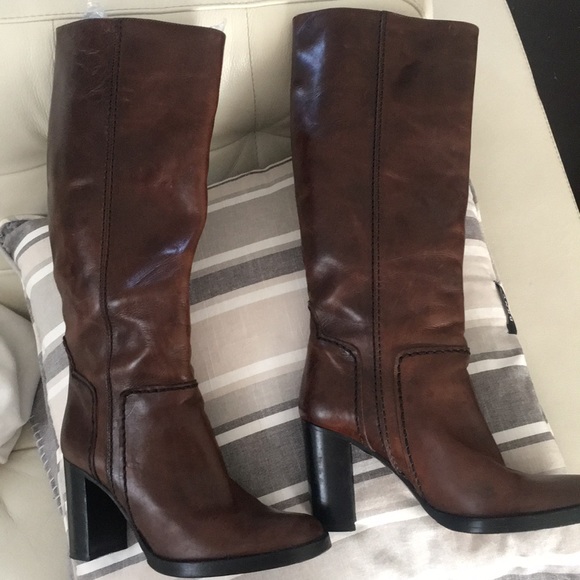 Enzo Angolini brown boots Sz 37.5 - Picture 6 of 8